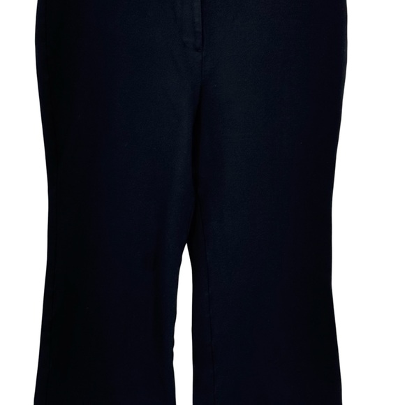 Women’s Talbots Size 14 Black Rayon/Nylon/Spandex Curvy Wide Leg Pants - Picture 4 of 8